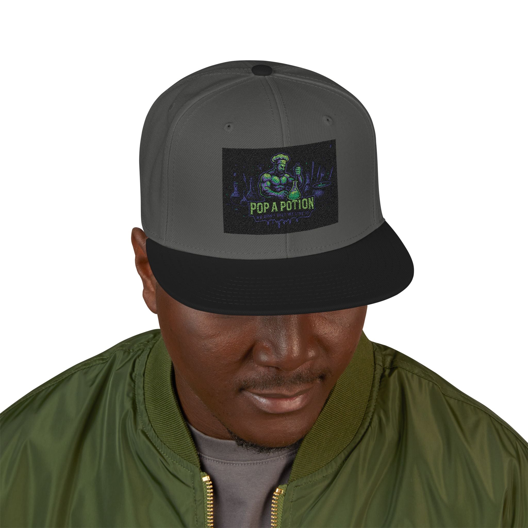 Cool Embroidered Snapback Cap | Trendy Hat for Streetwear, Gift for Men & Women, Casual Style, Outdoor Activities, Fashion Accessory