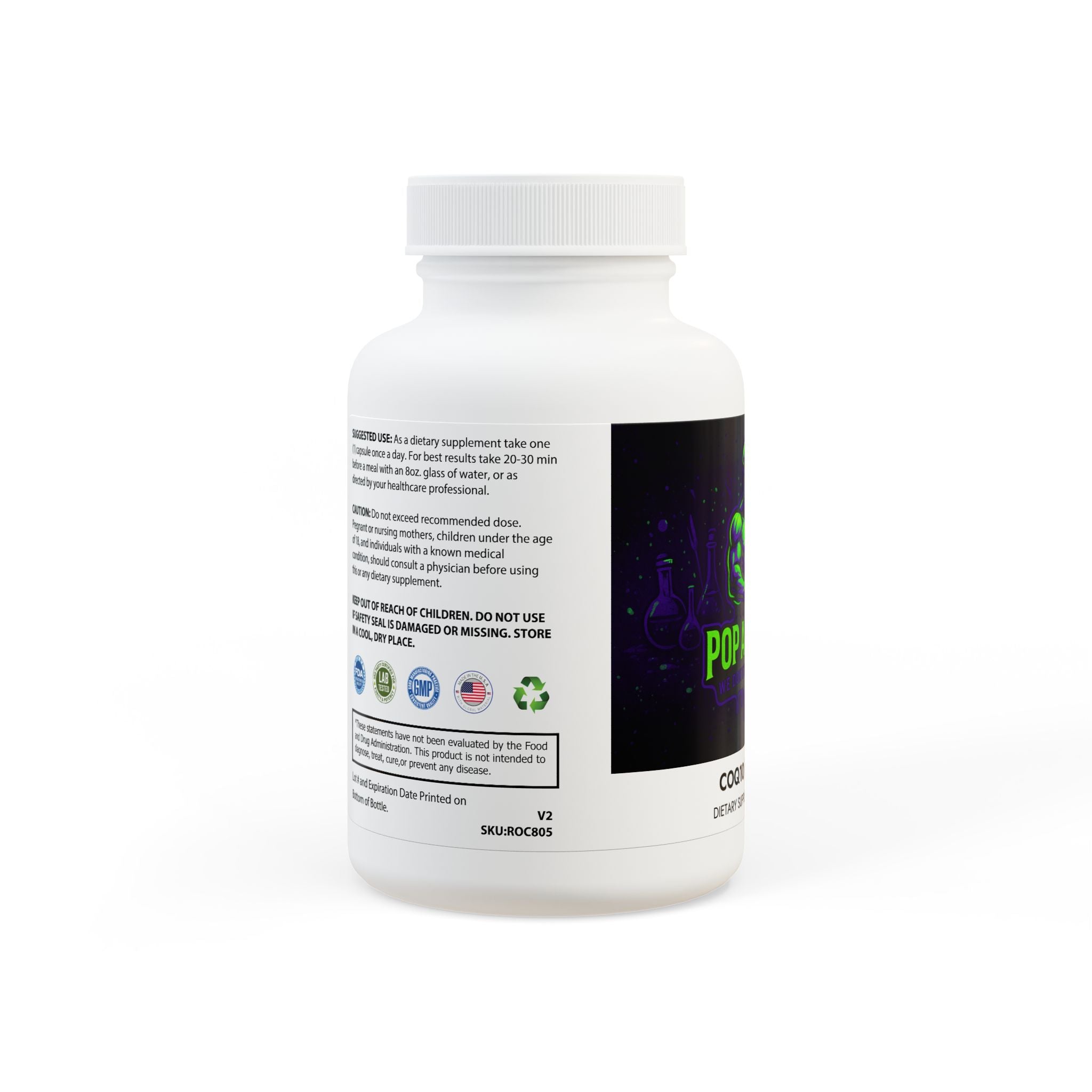 CoQ10 (Ubiquinone) Supplement (30 Capsules)