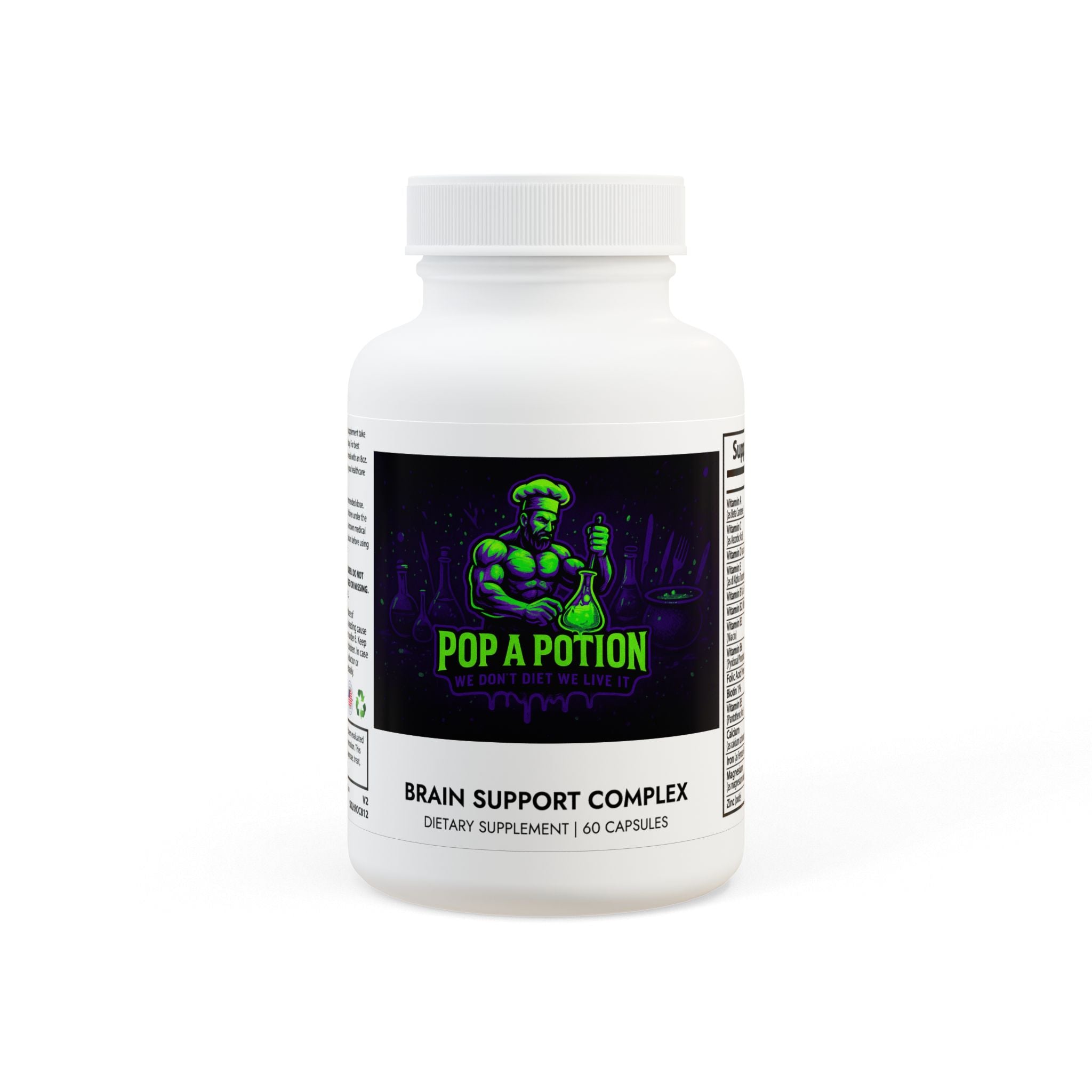 Brain Support Complex Supplement (60 Capsules)