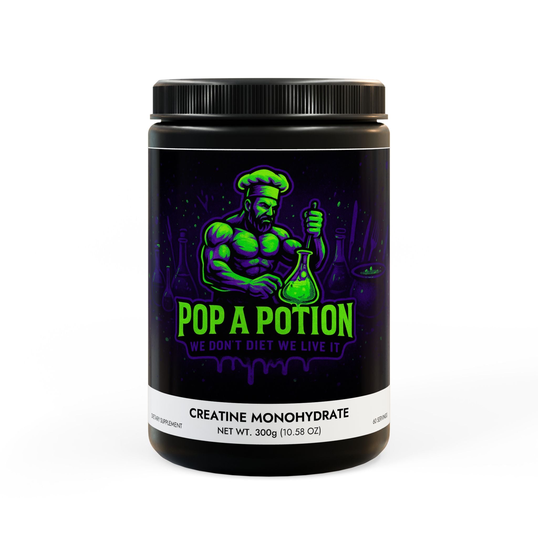 Creatine Monohydrate Supplement (300g, 10.58oz)