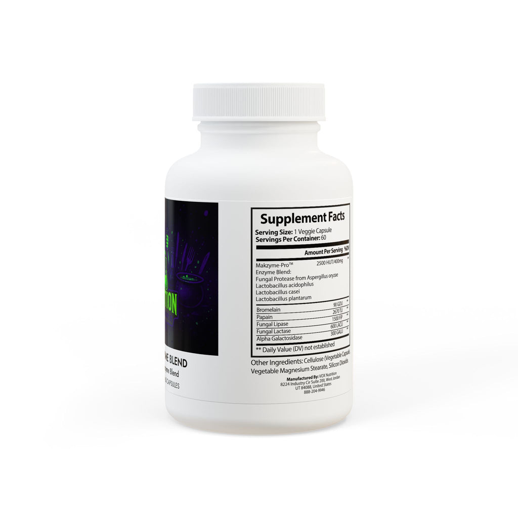 Digestive Enzyme Blend Supplement (60 Capsules)