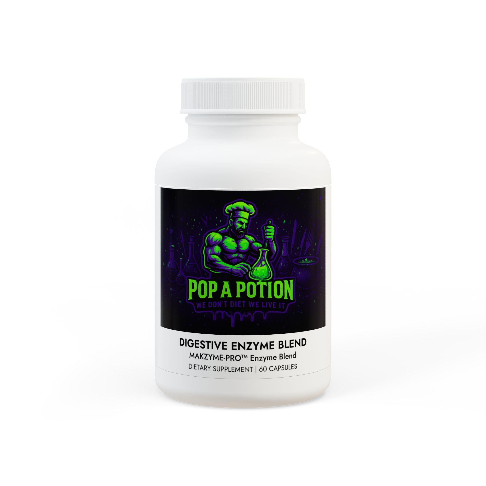 Digestive Enzyme Blend Supplement (60 Capsules)