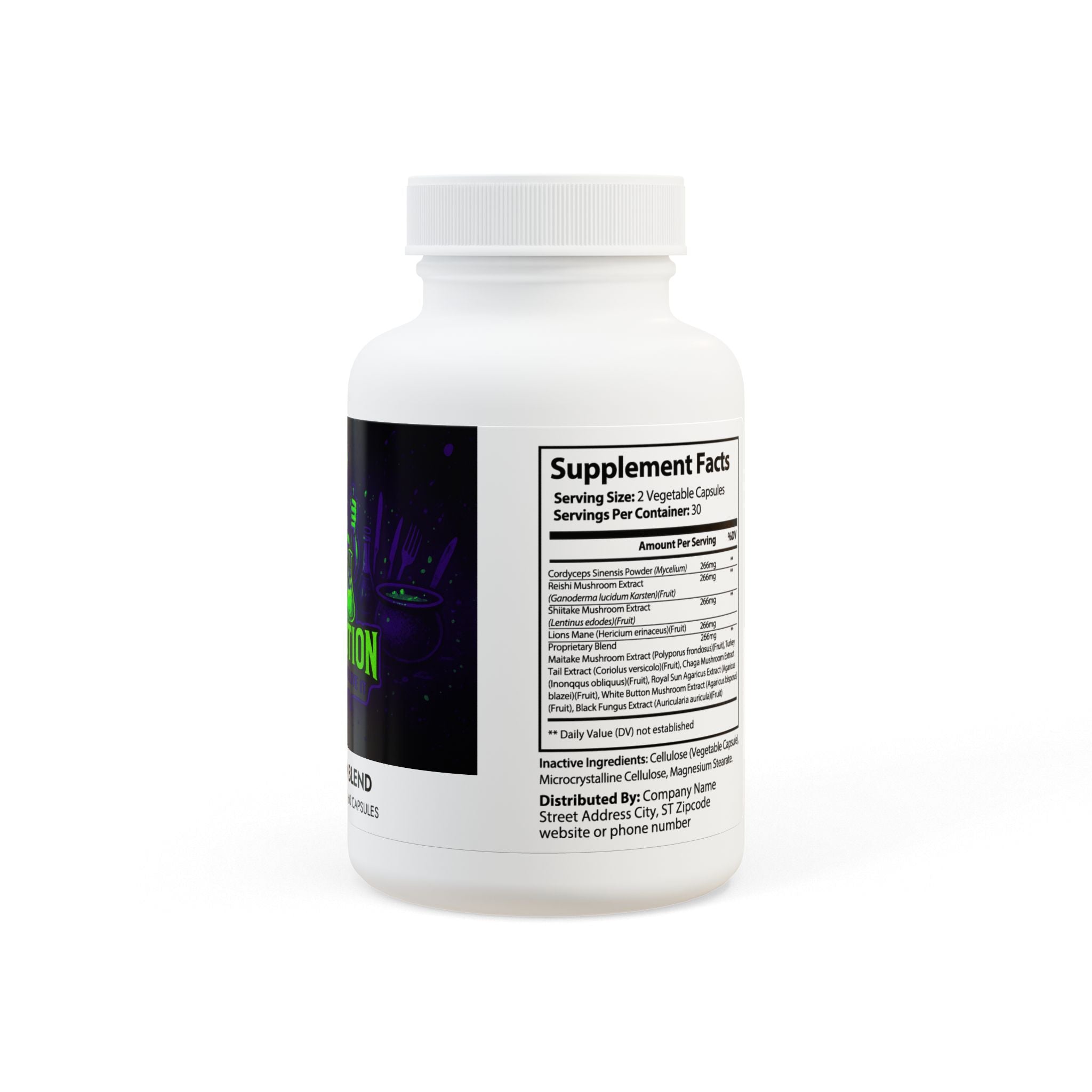Mushroom Blend Supplement (60 Capsules)