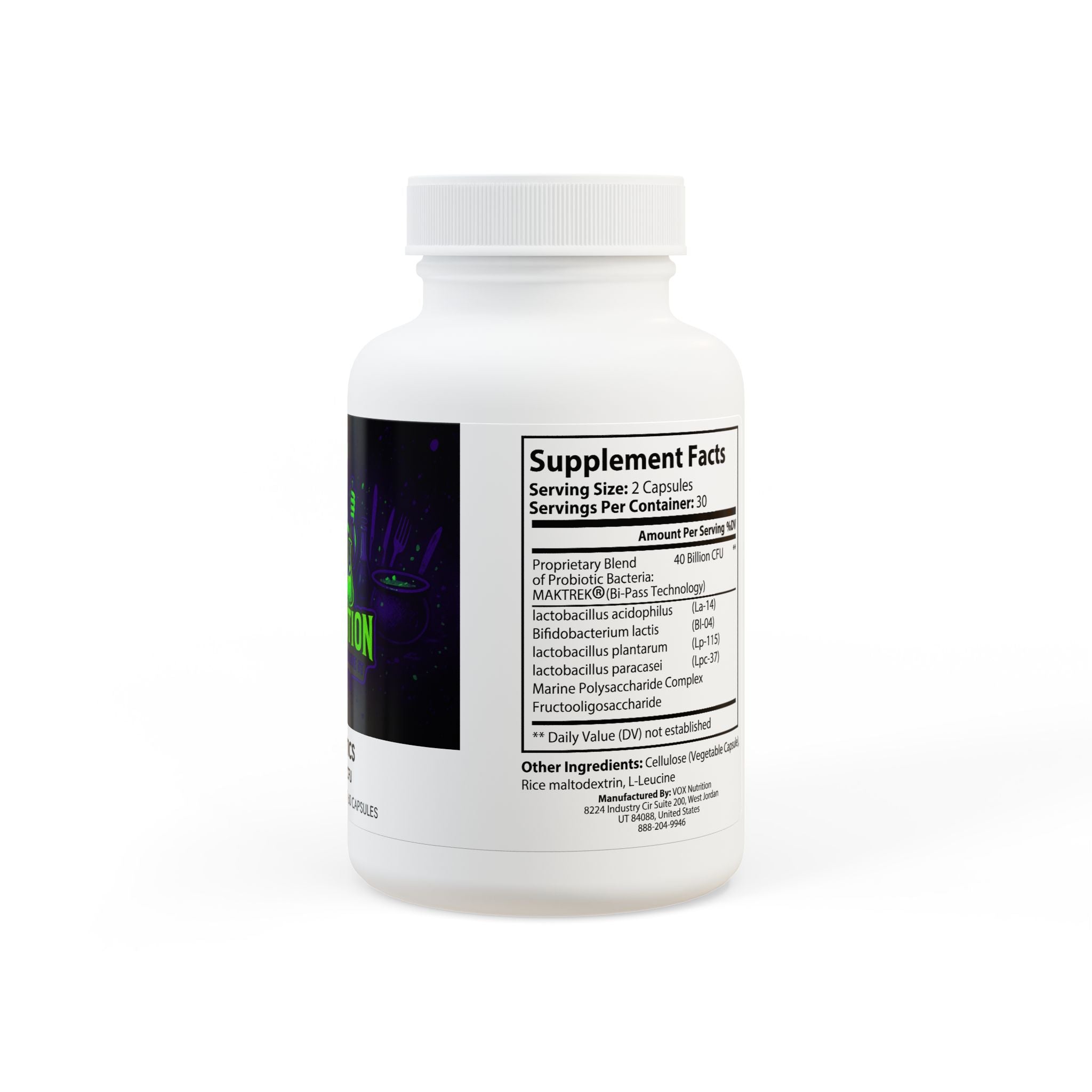 Probiotics Supplement (60 Capsules)