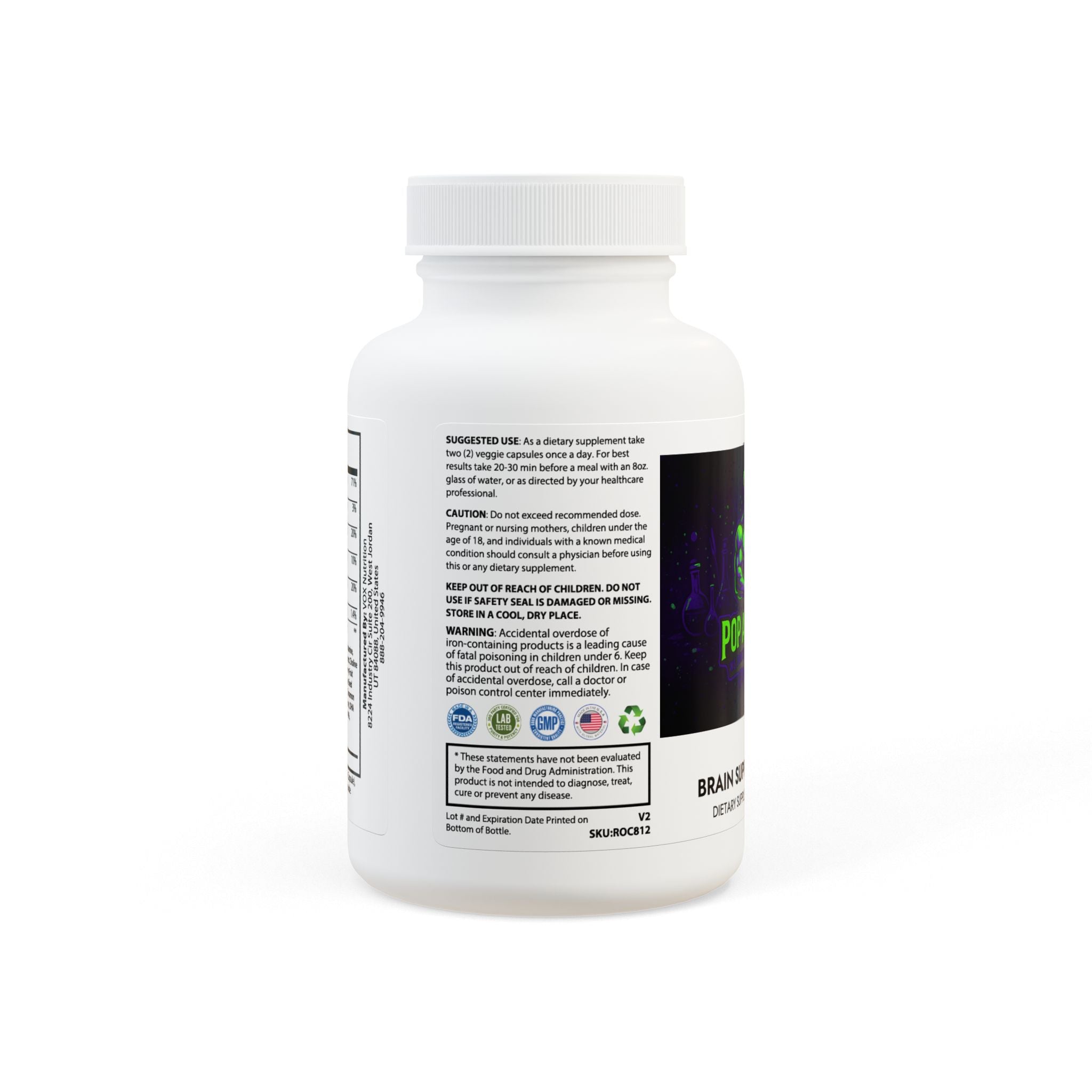 Brain Support Complex Supplement (60 Capsules)